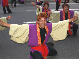 佛教大学よさこいサークル紫踊屋様お写真-9