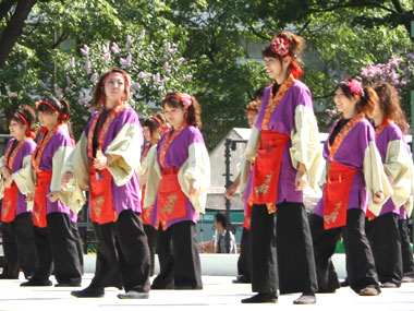 2010年よさこい-佛教大学よさこいサークル紫踊屋様-2