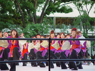2007年よさこい-佛教大学よさこいサークル紫踊屋様-2