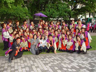 2007年よさこい-佛教大学よさこいサークル紫踊屋様-15