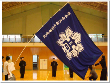 応援団旗の製作事例-栃木県-竹澤様