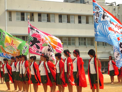 大阪府-堺市立月州中学校様お写真1