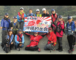 沖縄釣女会様の安全祈願お写真