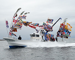 阿部様の進水祝いお写真