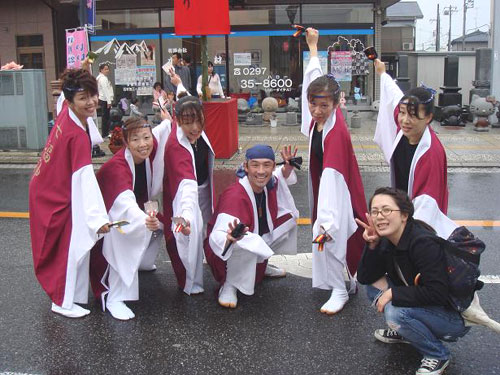 茨城県-YOSAKOI七福神様お写真