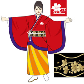 あさぎ様2016早変わり衣装デザイン(タイプ5-前身頃)