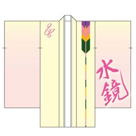 水鏡様2016衣装デザイン(女性用-前身頃)